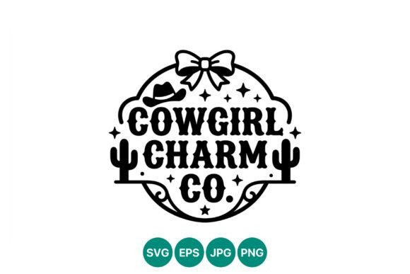 Cowgirl Charm Co Black and White Vector: A Practical Embroidery Design Review
