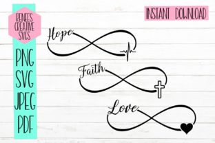 Love, Faith, Hope Infinity: A Thoughtful Embroidery Design for Real Projects