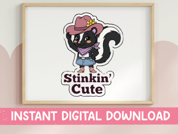 Stinkin' Cute Cowgirl Skunk Design Review