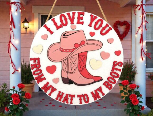 Western Valentine Door Hanger Svg Review for Real Projects